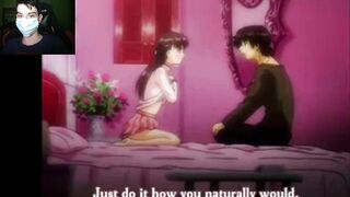 Curious Manga Stepsister Masturbates in front of Brother and loses virginity Uncensored Anime