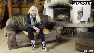 HER LIMIT - Vittoria Dolce Gets Her Super Tight Holes Stretched By Huge Cock Full Scene