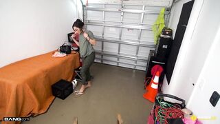 Roadside - Spicy Latin Playgirl Demi Diveena Trades Her Bubble Ass For Car Insurance