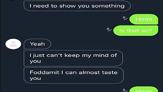 My first Kik sex session. Real amateur angel sexting with college