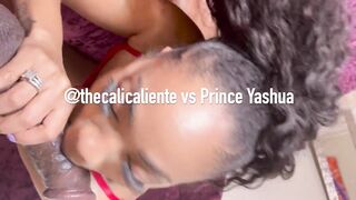 Prince Yashua destroys all three of my holes ATM BBC