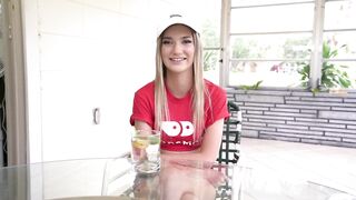 Golden-Haired Daisy Lavoy Delivers That Tight Twat To Her Thirsty King