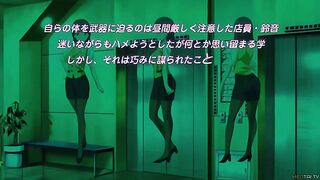 Manga chick is about to have hardcore sex until this playgirl ends up totally pleasured and exhausted