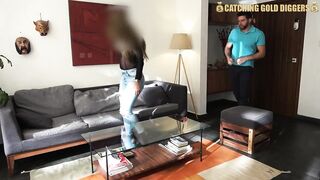 Hawt Venezuelan in Black Thongs Gets Fucked By A Rich Gringo