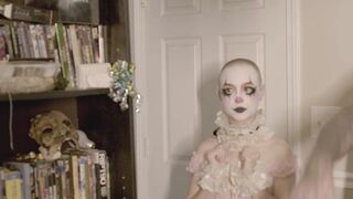 Sexy Tiny Clown Cutie Gets Fucked with a Bottle for Step Son's Birthday - Clowning Around