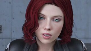 Black Widow Cocktease - by Redmoa (WITH BONUS LOOP)