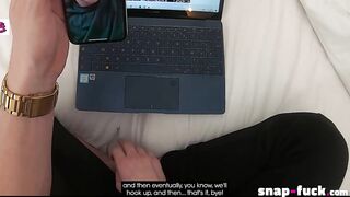 FRENCH: MILF from France wanted cute date - I drilled her: ANIA KINSKI - SNAP-FUCK