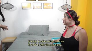 Salome Gil & Sara Blonde Anal Lesbian