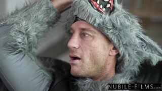 "Bend me over and fuck me in front of everyone! entreats Aubree Valentine