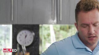 Milfed - Smokin' Hawt Housewife Rachael Cavalli Gives Lucky Dude A Taste Of Her Pussy Sauce