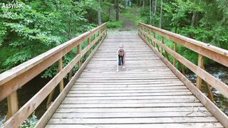 Four-Wheel Booty Driving, with pliant PAWG Rebel Rhyder -- extraordinary anal riding whilst overlanding, with hard anal and ass to mouth