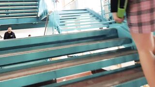 CONTROLL MY DILDO IN THE UNIVERSITY LIBRARY, PLEASE !