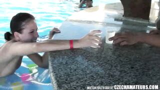 Youthful teens holiday wild sex tape