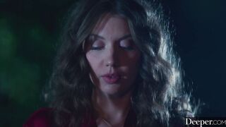 Deeper. Female-dominator Elena Koshka has intense fantasy 3-some