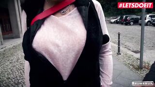 BUMSBUS - Big Booty Golden-Haired Mia Gun Gets Invited To Hardcore Car Sex - LETSDOEIT