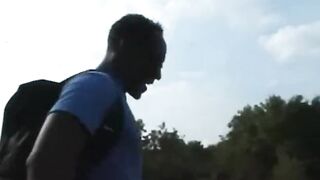 English Golden-Haired banged by Massive Black Schlong!