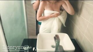 Horny angel is getting banged in a hotel room and expecting to get a decent creampie