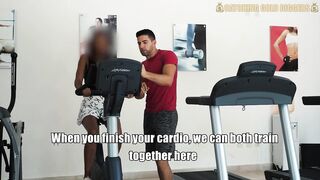 Risky Gym Sex With A Venezuelan Immodest Bitch
