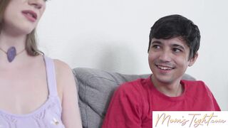 "Whip your knob out and fuck me, Stepson!" directs Erin Everheart