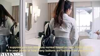 VIXEN Stunning Rae Lil Black makes sexy deal with rich chap Porn Episode Scenes - Tube8