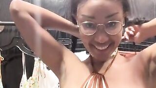 Ebony Whore Does Some Wicked Shopping