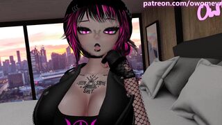 Horny punk beauty Jess being a brat until you screw her inexperienced - VRchat erp