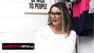 Stepmom Mandy Rhea Caught Stealing By Stepson Officer Get Fucked In The Backroom - Shoplyfter Mylf