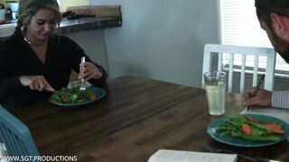 Big tit golden-haired slut Misty punished spanked and banged in the dungeon