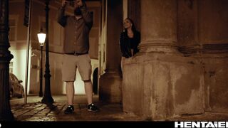 Real Life Hentai - Jennifer Mendez fucked in all holes by Alien monster