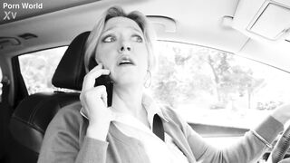 Busty MILF Dee Williams Gets Banged, Eats Booty, and Swallows Cum to Pay for Car Crash GP2496