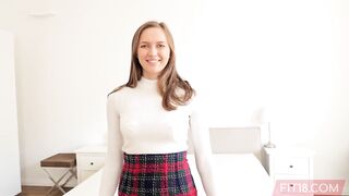 Czech Teen Stacy Cruz Who Looks Like Supermodel Screwing Agent Cowgirl in POV