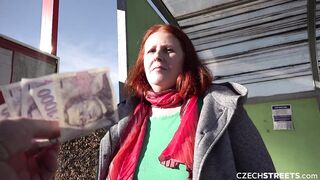 CzechStreets - Luxurious MILF drilled in a public bus