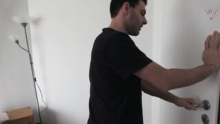 Highly sexually excited neighbor is playing with me!