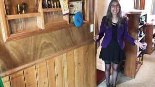 Older Sexy MILF Cheating at the Christmas Party