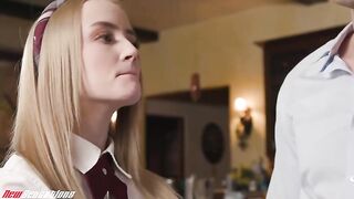 Blonde Teen Maria Gets Stuffed