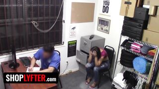 Shoplyfter - Suspected Teen Undergoes Intensive Cavity Search After Getting Caught Slinging Goods