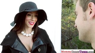 Latin babe stepmom seducing daughter's boyfriend