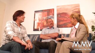 German matures gobbling down a rod