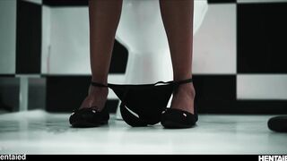 Real Life Hentai - Mia Nix got screwed in crap-house