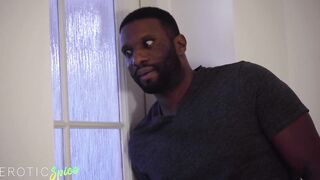 DEVIANTE - Asian and ebony romance small Thai Jureka del Mar cheating with thick BBC