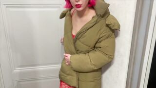 POV. Drilled a Russian floozy in a hotel. Russian amateur porn with smutty conversations