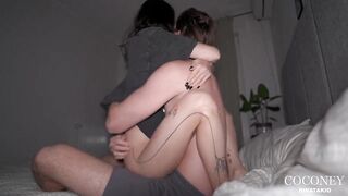 my virgin friend cums many times without a jo-bag ♡