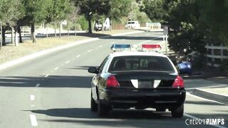 Super Kinky Lesbian Criminal Vanna Bardot Bargains Her Hairy Vagina To Big Titties Police Officer Karma Rx During Questioning