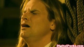 Delightsome abbey brooks takes shlong in her taut butt