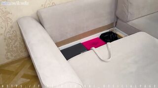 Sexual experience between stepmom and stepson happened when her hand got stuck in the bed