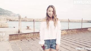 MAMACITAZ - Perfect Gal Taylor Sands Takes A Huge Rod At The Docks Full Scene