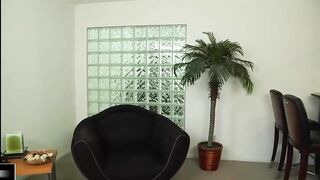 Golden-haired milf with big breasts and deep throat, Kristal Summers is having sex from behind