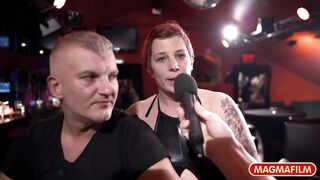 Trashy swingers fucking at the sex party