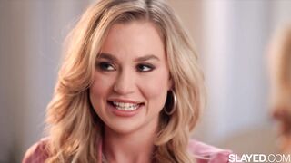 SLAYED Hawt blondes can't resist each other