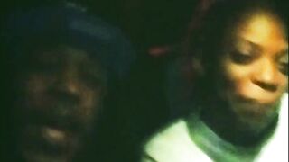 I Took My Ebony FUCK TOY Hunni Suckle To The ADULT THEATER for Her first GROUP-SEX And This Happened